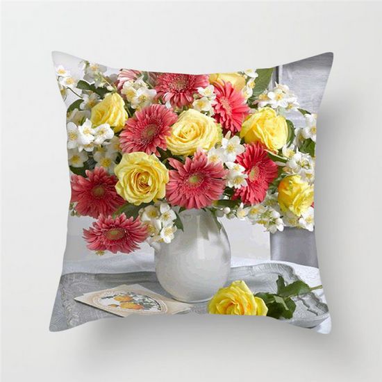 Colorful sunflower cushion cover - My Store