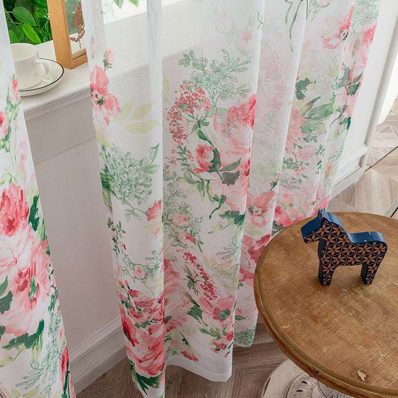 Mesh Curtains Bedroom Light Transmission Decorative Curtain - My Store