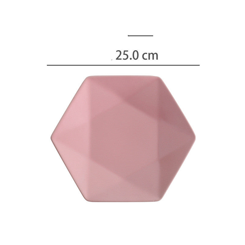 Irregular household ceramic plates - My Store