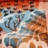 Gothic Style Chenille Tapestry Sofa Cover Trunk Stall Mat Camping Rugs Nap Blanket Casual Blanket - My Store