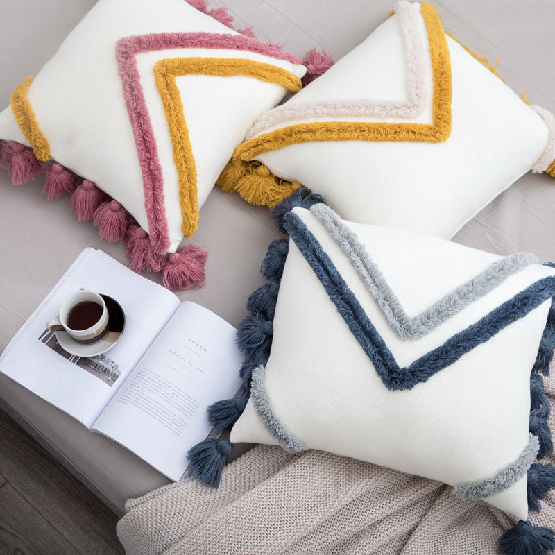 Tufted pillow cushion cover - My Store