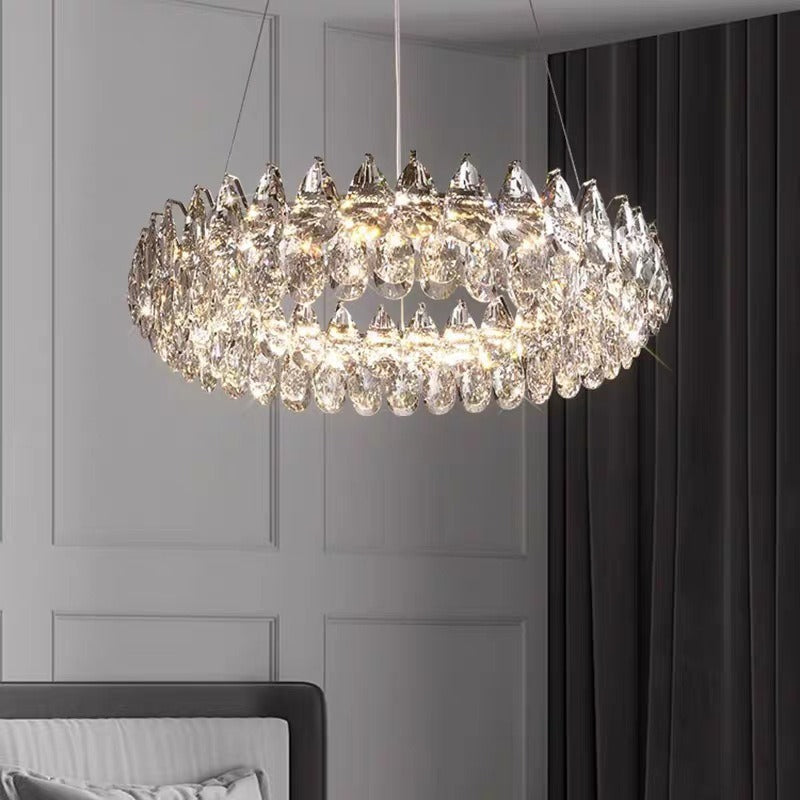 Crystal Modern Room French Villa Restaurant Lamps - My Store