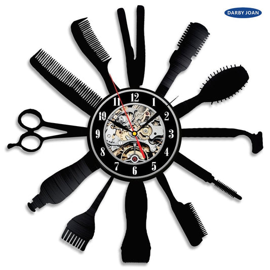Art vinyl record wall clock - My Store