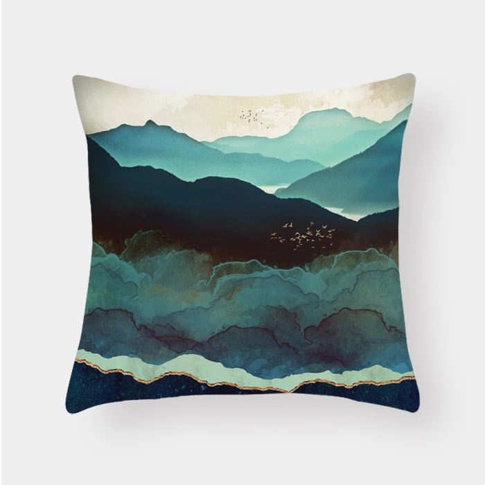 Landscape cushion pillow lumbar cushion cover - My Store