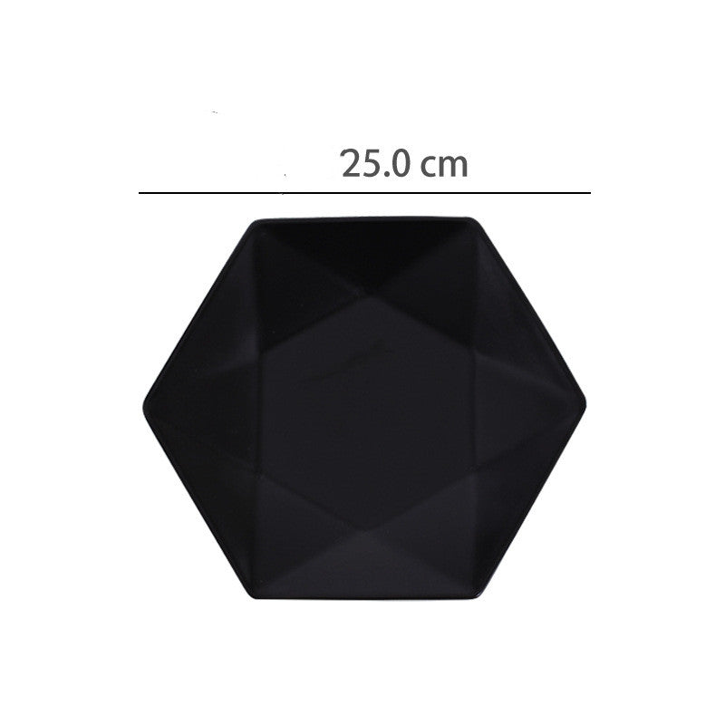 Irregular household ceramic plates - My Store