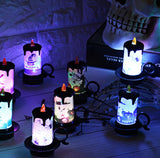 Halloween Decoration Props Candle Light Candle Cup LED Electronic Candle Light - My Store
