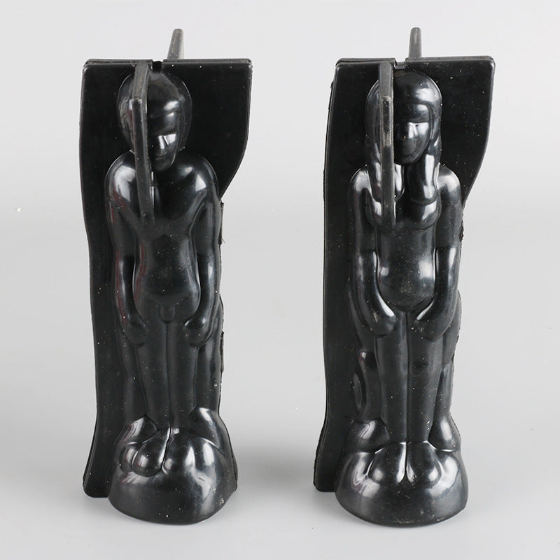 Candle mold person shape candle mold man woman - My Store