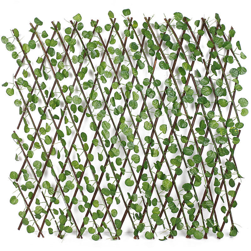 Simulation Fence Felescopic fence artificial flowers - My Store