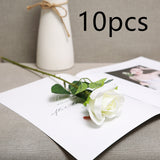 Artificial Red Rose Flowers Living Room Home Decoration Flowers Bouquet - My Store