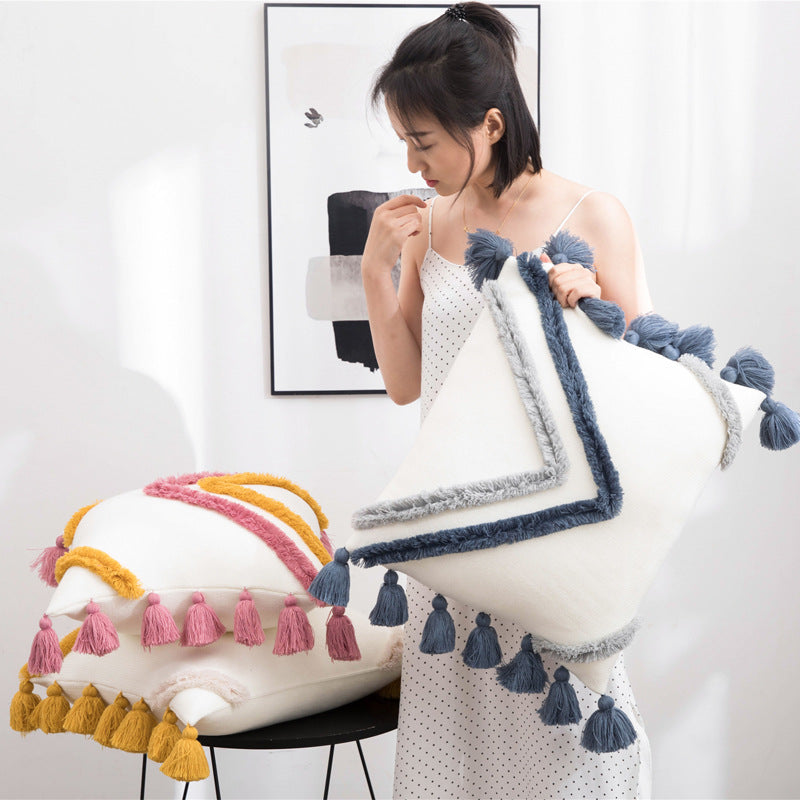 Tufted pillow cushion cover - My Store