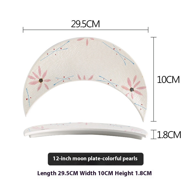 Creative Household Ceramic Plates Sushi Tableware - My Store