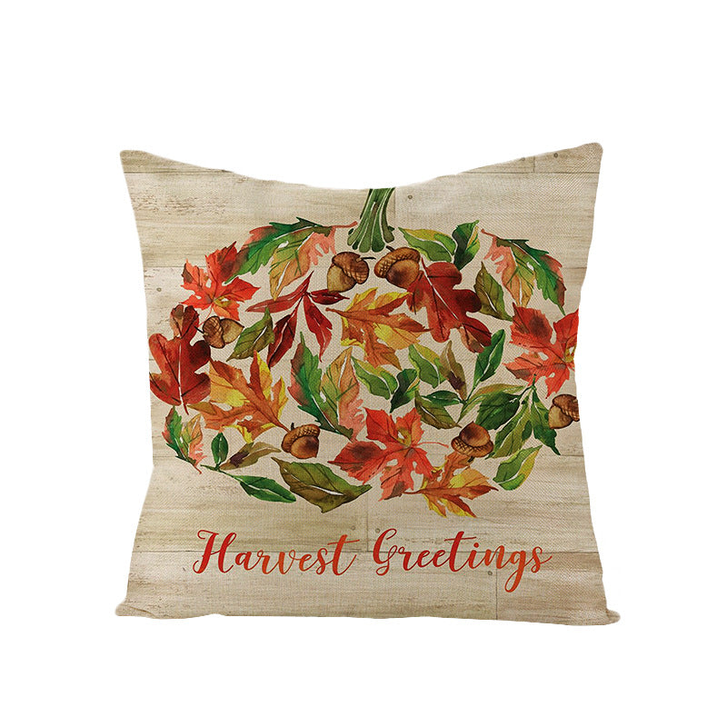 Linen Cushion Office Sofa Cushion Cover - My Store