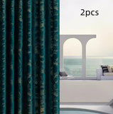 High-end Living Room Curtains In A European-style Minimalist And Modern Design Made From Thick Velvet Fabric - My Store