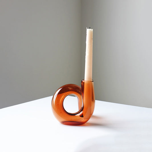 Glass candle holder - My Store