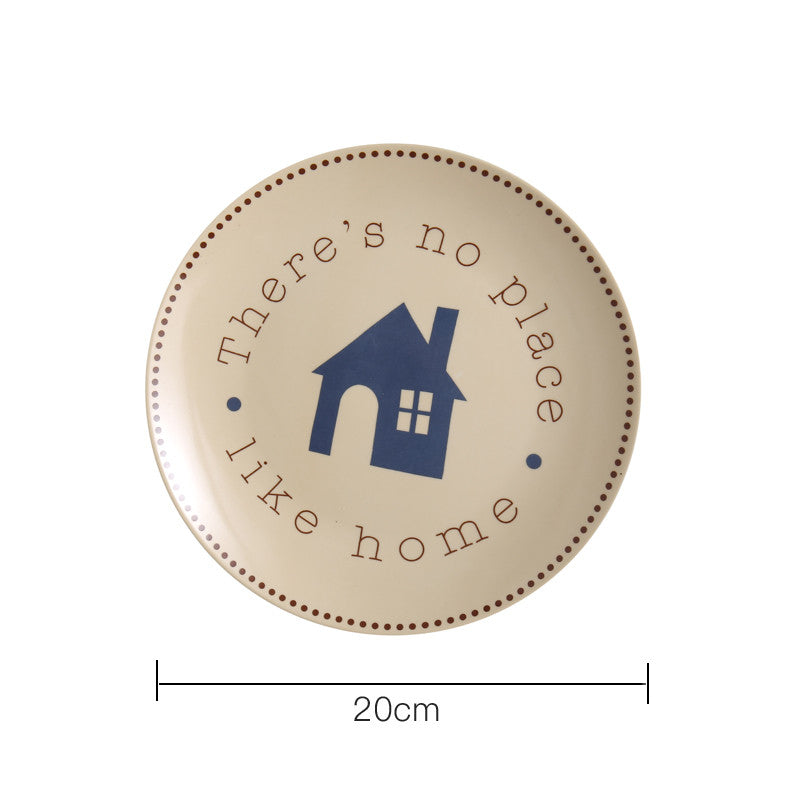 Creative wall wall ceramic hanging plate - My Store