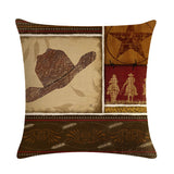 Cowboy Decorative Throw Pillows Cushion Covers - My Store