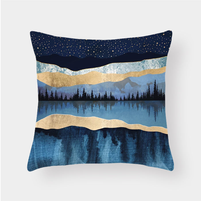 Landscape cushion pillow lumbar cushion cover - My Store