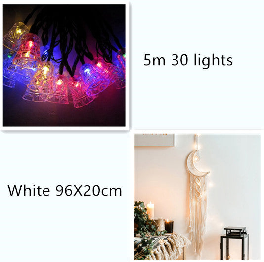4 meters 20 light bells solar light string - My Store
