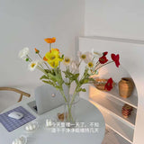Creative Colorful Silk Fabric Artificial Flowers - My Store