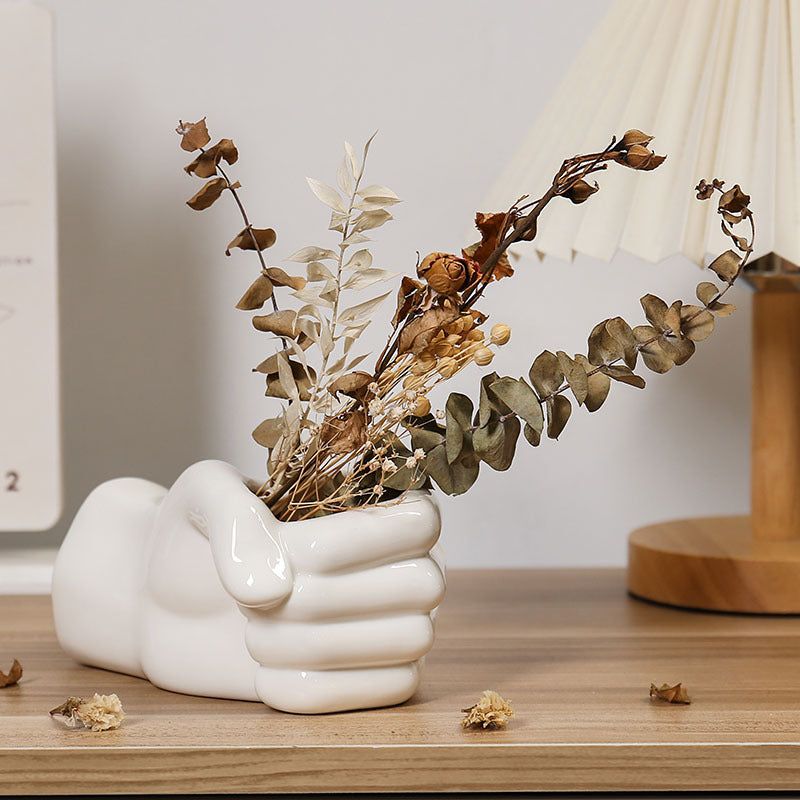 Simple Ceramic Vases Home Furnishings Living Room Flower Arrangements - My Store