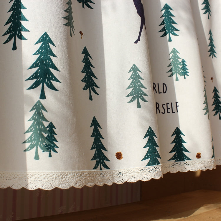 Kitchen fabric short curtains - My Store