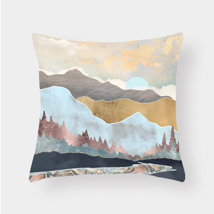 Landscape cushion pillow lumbar cushion cover - My Store