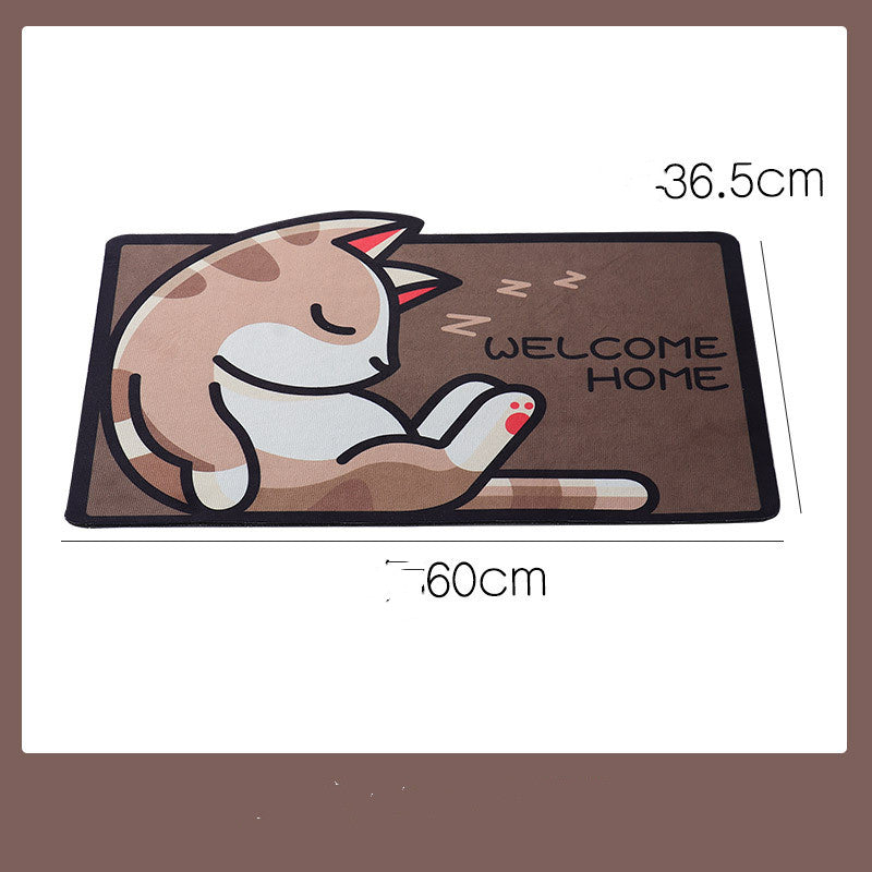 Cartoon Welcome Entrance Doormats Carpets Rugs For Home Bath - My Store