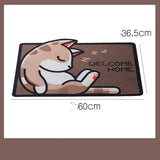 Cartoon Welcome Entrance Doormats Carpets Rugs For Home Bath - My Store