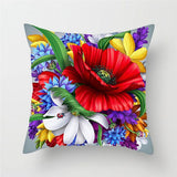 Colorful sunflower cushion cover - My Store