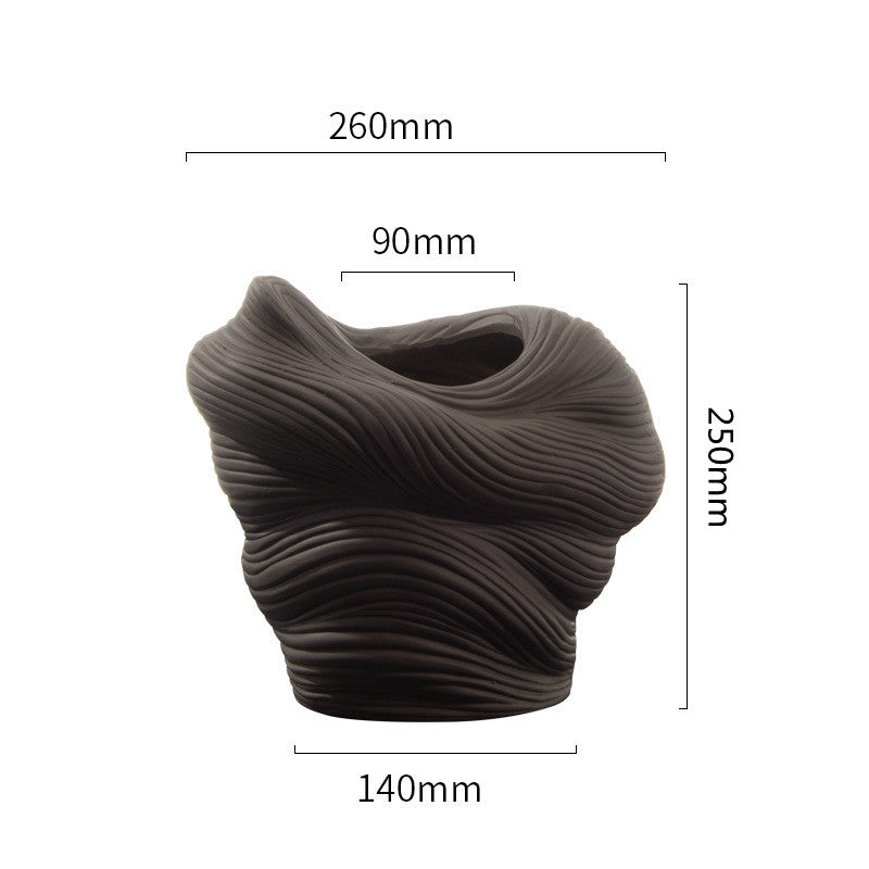 Modern Minimalist Ceramic Vases Floral Handicrafts - My Store