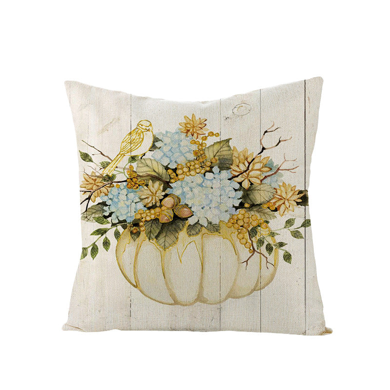 Linen Cushion Office Sofa Cushion Cover - My Store