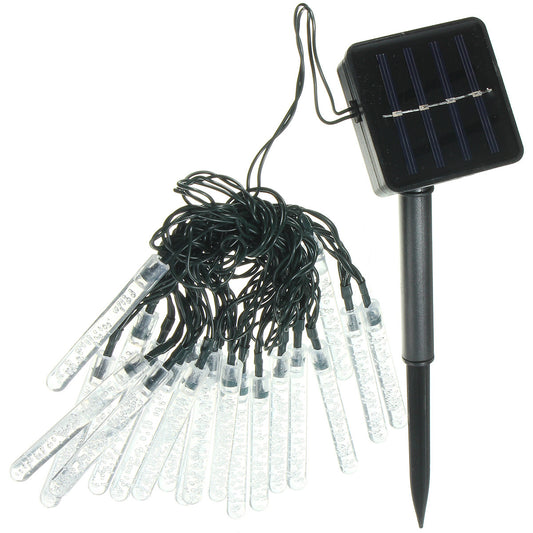 Bubble column solar christmas light string - My Store