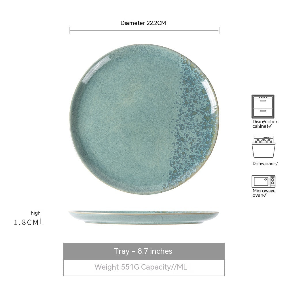 Minimalist Chinese Style Household Ceramic Plates - My Store