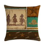 Cowboy Decorative Throw Pillows Cushion Covers - My Store