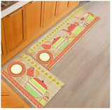 Floor mats, non-slip, oil-proof, household machine washable door mats, bathroom, bathroom, bedside rugs - My Store