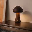 INS Wooden Cute Mushroom LED Night Light With Touch Switch Bedside Table Lamp For Bedroom Childrens Room Sleeping Night Lamps Home Decor - My Store