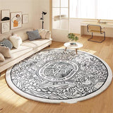Round Carpet Large Area Rugs For Living Room Bedside Floor Mat - My Store