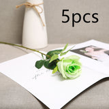 Artificial Red Rose Flowers Living Room Home Decoration Flowers Bouquet - My Store