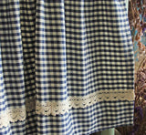 Tanabe fabric kitchen and bathroom curtains in time lattice curtains - My Store