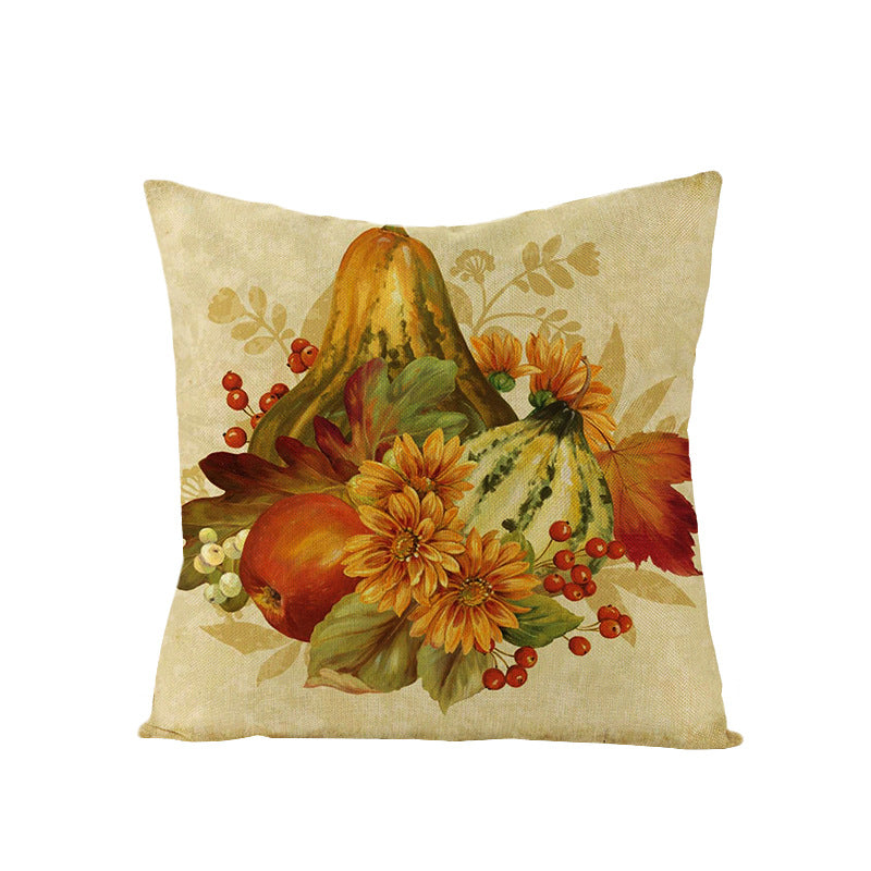 Linen Cushion Office Sofa Cushion Cover - My Store