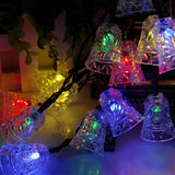 4 meters 20 light bells solar light string - My Store