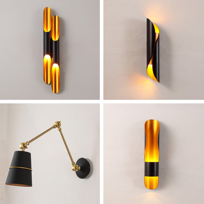 Simple Wall Lamp Living Room Television Background Wall Bedside Lamp - My Store