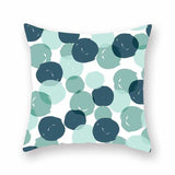 Green geometric pillow cushion cover sofa cushion - My Store