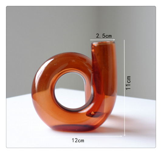 Glass candle holder - My Store