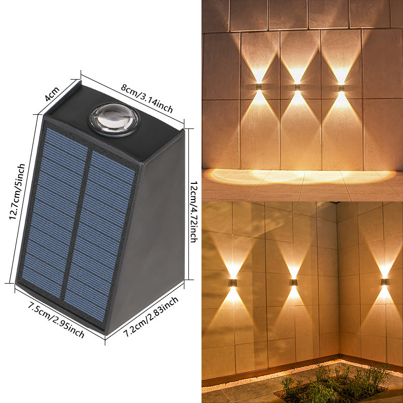 Solar Outdoor Wall Lamp Courtyard Decoration Atmosphere Wall Lamp - My Store