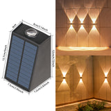 Solar Outdoor Wall Lamp Courtyard Decoration Atmosphere Wall Lamp - My Store