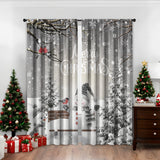 3D Digital Printed Christmas Curtains - My Store