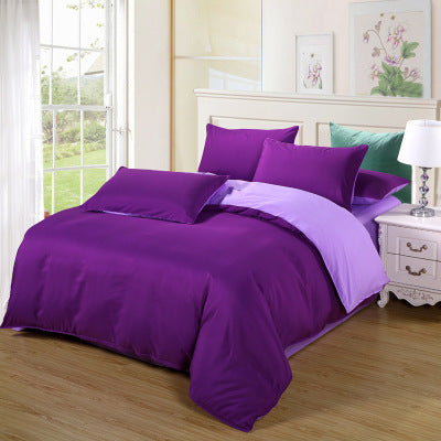 Bed sheets set quilt duvet cover bedding 4 sets - My Store