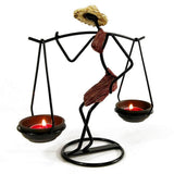 Candle Holder Romantic Candle Holder Carrying Girl Decoration - My Store