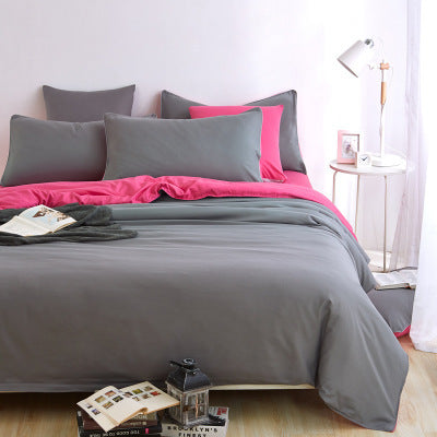 Bed sheets set quilt duvet cover bedding 4 sets - My Store